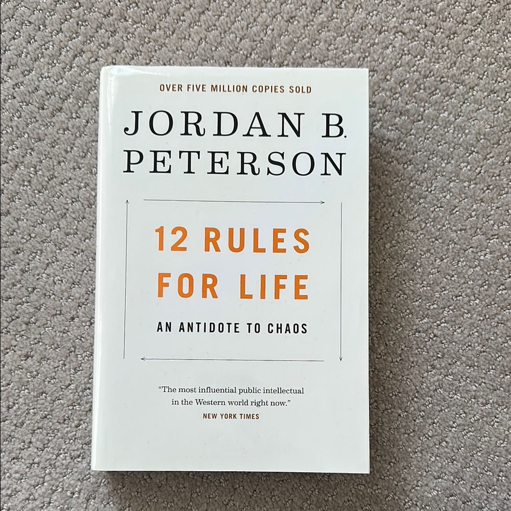 12 Rules for Life by Jordan B. Peterson